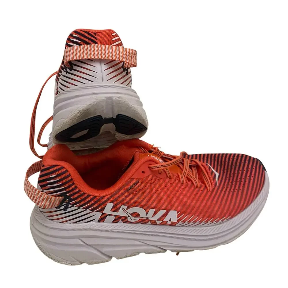 Hoka One One Rincon 2 Women's Orange Running Shoes Size 8 Lightweight